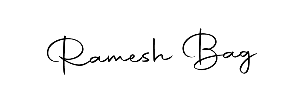 How to make Ramesh Bag signature? Autography-DOLnW is a professional autograph style. Create handwritten signature for Ramesh Bag name. Ramesh Bag signature style 10 images and pictures png