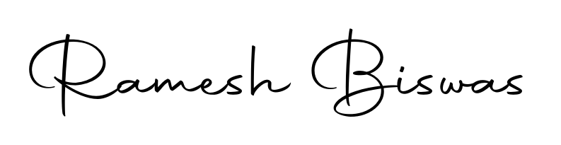 Once you've used our free online signature maker to create your best signature Autography-DOLnW style, it's time to enjoy signing your documents with Ramesh Biswas name. Ramesh Biswas signature style 10 images and pictures png