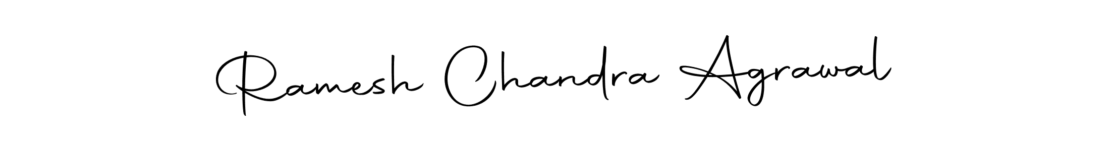 Make a beautiful signature design for name Ramesh Chandra Agrawal. With this signature (Autography-DOLnW) style, you can create a handwritten signature for free. Ramesh Chandra Agrawal signature style 10 images and pictures png