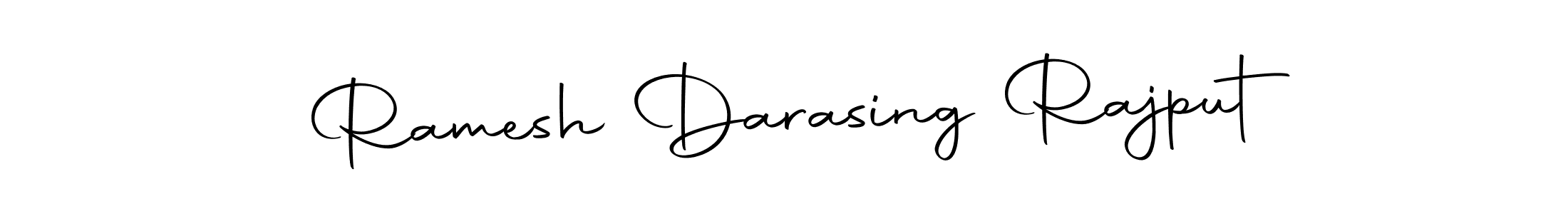 Design your own signature with our free online signature maker. With this signature software, you can create a handwritten (Autography-DOLnW) signature for name Ramesh Darasing Rajput. Ramesh Darasing Rajput signature style 10 images and pictures png