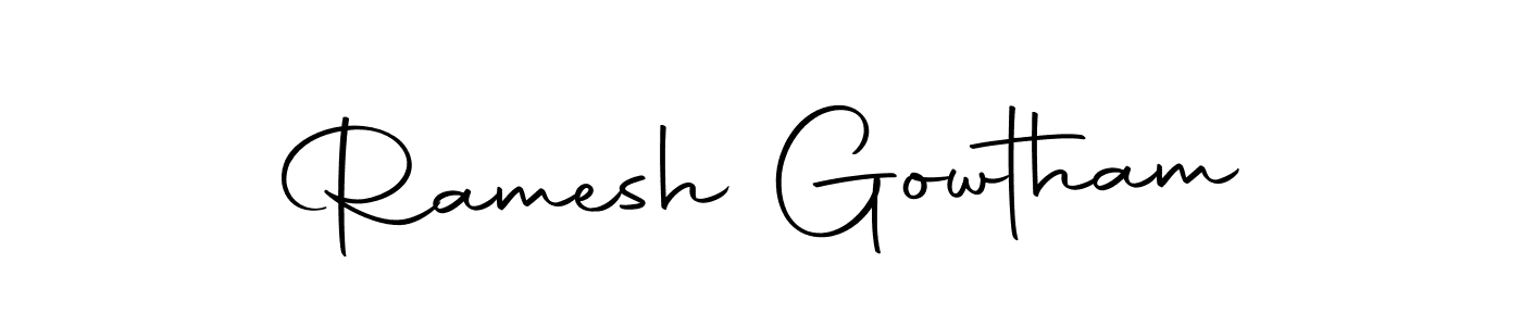 Make a beautiful signature design for name Ramesh Gowtham. Use this online signature maker to create a handwritten signature for free. Ramesh Gowtham signature style 10 images and pictures png