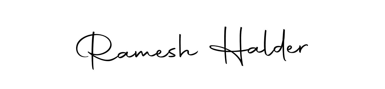 You can use this online signature creator to create a handwritten signature for the name Ramesh Halder. This is the best online autograph maker. Ramesh Halder signature style 10 images and pictures png