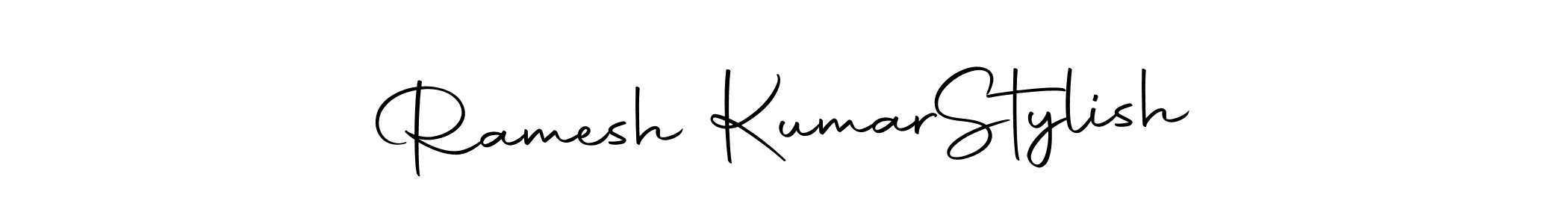 Make a short Ramesh Kumar  Stylish signature style. Manage your documents anywhere anytime using Autography-DOLnW. Create and add eSignatures, submit forms, share and send files easily. Ramesh Kumar  Stylish signature style 10 images and pictures png