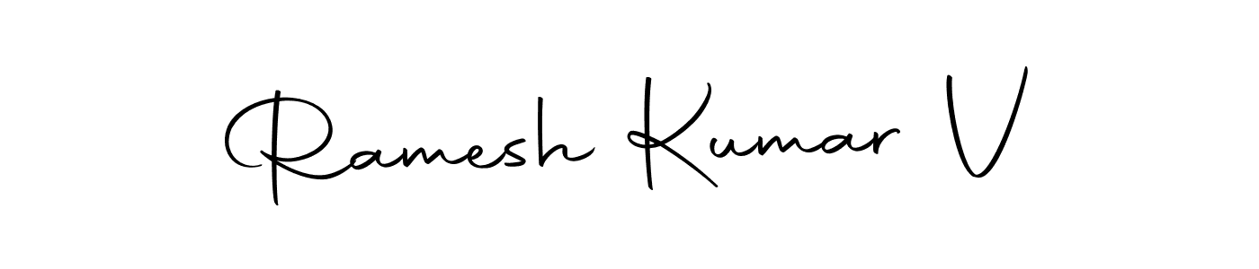 Once you've used our free online signature maker to create your best signature Autography-DOLnW style, it's time to enjoy all of the benefits that Ramesh Kumar V name signing documents. Ramesh Kumar V signature style 10 images and pictures png