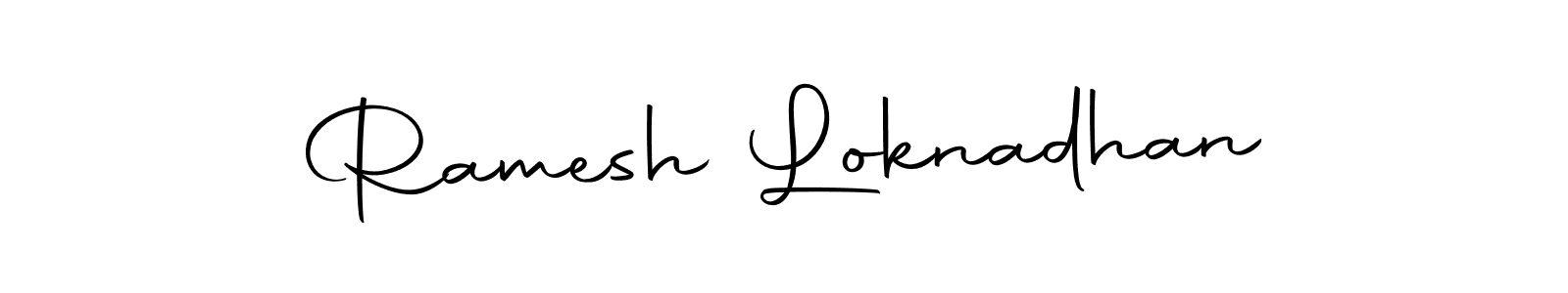 It looks lik you need a new signature style for name Ramesh Loknadhan. Design unique handwritten (Autography-DOLnW) signature with our free signature maker in just a few clicks. Ramesh Loknadhan signature style 10 images and pictures png