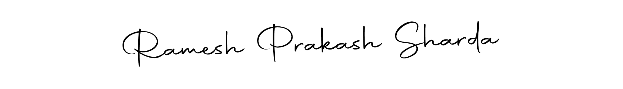 Use a signature maker to create a handwritten signature online. With this signature software, you can design (Autography-DOLnW) your own signature for name Ramesh Prakash Sharda. Ramesh Prakash Sharda signature style 10 images and pictures png