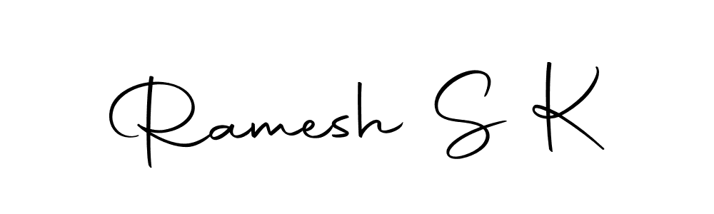 How to make Ramesh S K signature? Autography-DOLnW is a professional autograph style. Create handwritten signature for Ramesh S K name. Ramesh S K signature style 10 images and pictures png