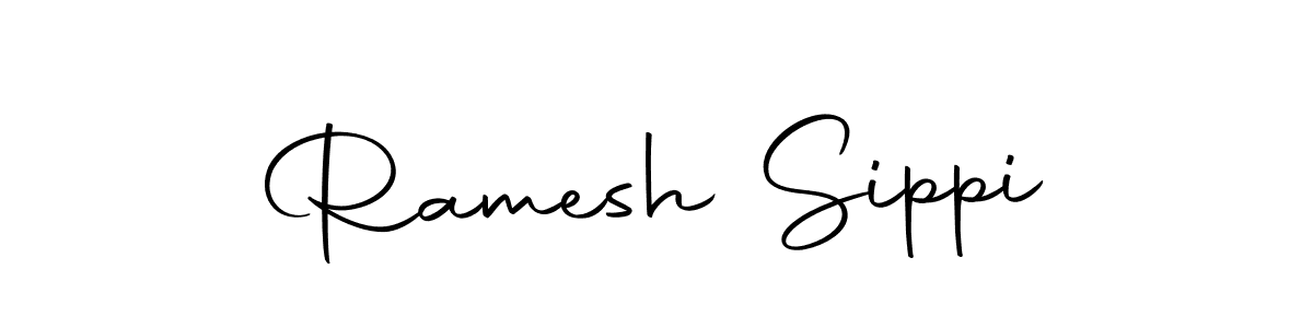 Make a beautiful signature design for name Ramesh Sippi. With this signature (Autography-DOLnW) style, you can create a handwritten signature for free. Ramesh Sippi signature style 10 images and pictures png