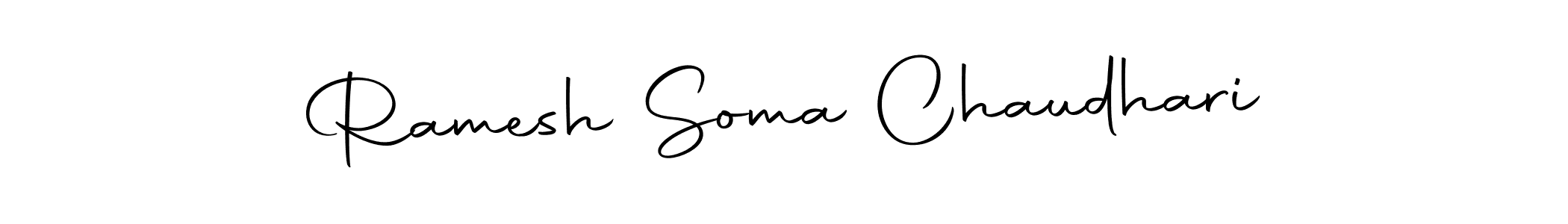 Once you've used our free online signature maker to create your best signature Autography-DOLnW style, it's time to enjoy all of the benefits that Ramesh Soma Chaudhari name signing documents. Ramesh Soma Chaudhari signature style 10 images and pictures png