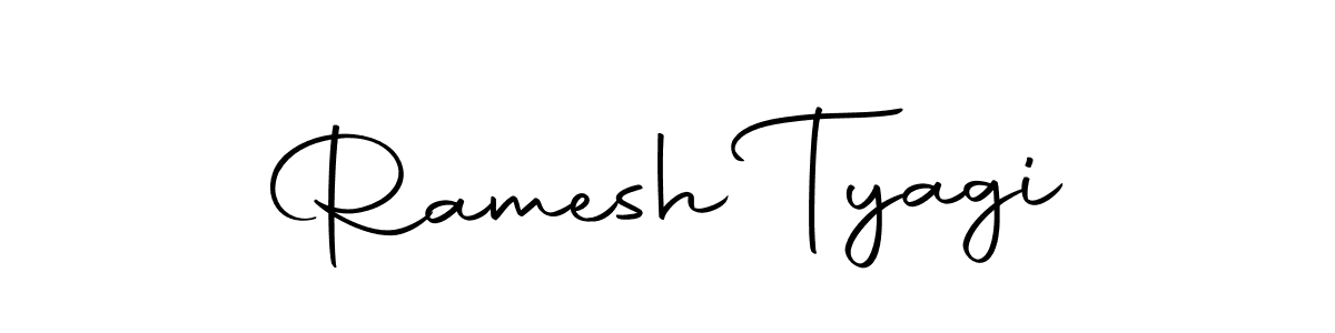 Make a beautiful signature design for name Ramesh Tyagi. With this signature (Autography-DOLnW) style, you can create a handwritten signature for free. Ramesh Tyagi signature style 10 images and pictures png