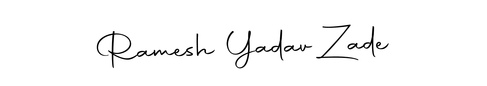 Use a signature maker to create a handwritten signature online. With this signature software, you can design (Autography-DOLnW) your own signature for name Ramesh Yadav Zade. Ramesh Yadav Zade signature style 10 images and pictures png