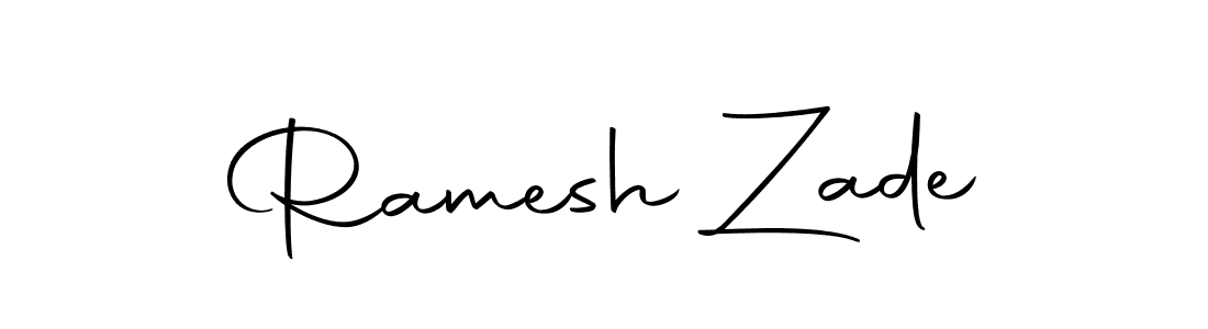Use a signature maker to create a handwritten signature online. With this signature software, you can design (Autography-DOLnW) your own signature for name Ramesh Zade. Ramesh Zade signature style 10 images and pictures png