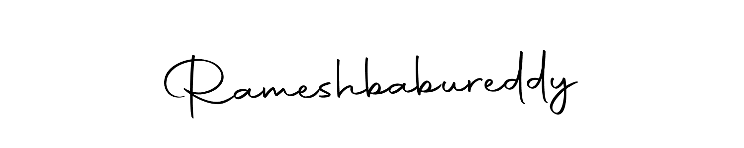 Design your own signature with our free online signature maker. With this signature software, you can create a handwritten (Autography-DOLnW) signature for name Rameshbabureddy. Rameshbabureddy signature style 10 images and pictures png