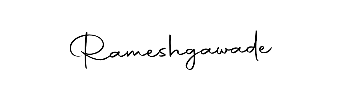 Create a beautiful signature design for name Rameshgawade. With this signature (Autography-DOLnW) fonts, you can make a handwritten signature for free. Rameshgawade signature style 10 images and pictures png