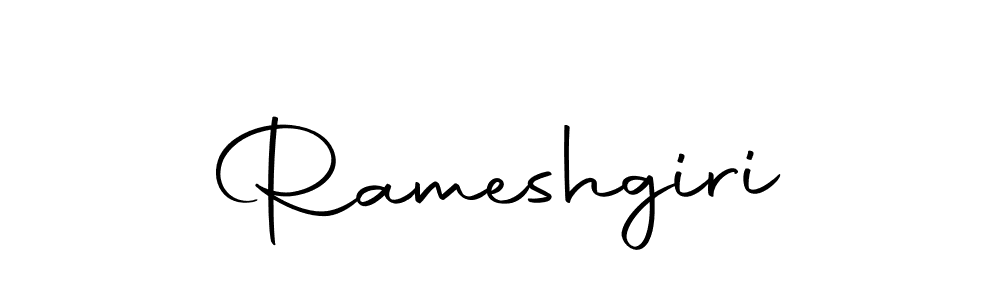 Create a beautiful signature design for name Rameshgiri. With this signature (Autography-DOLnW) fonts, you can make a handwritten signature for free. Rameshgiri signature style 10 images and pictures png