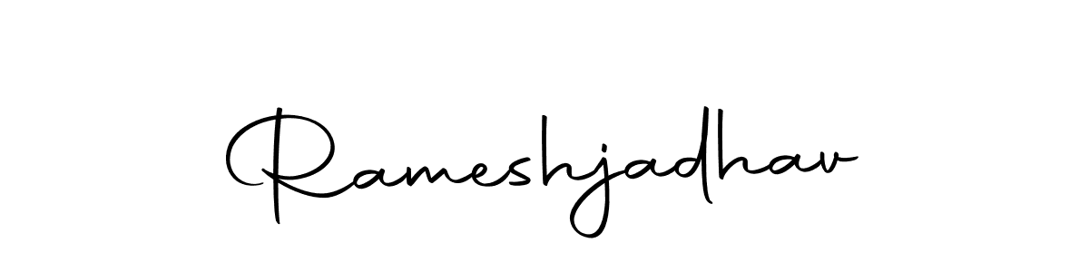 You can use this online signature creator to create a handwritten signature for the name Rameshjadhav. This is the best online autograph maker. Rameshjadhav signature style 10 images and pictures png