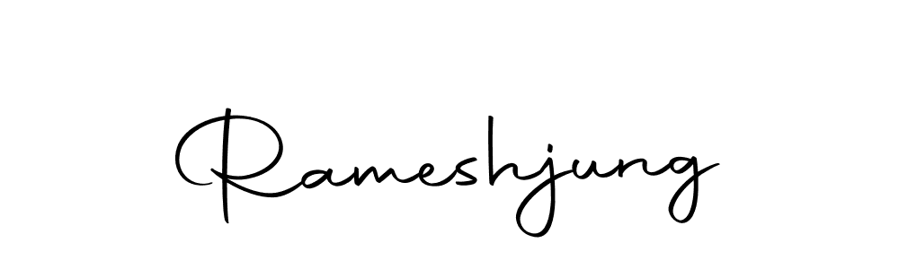 Make a beautiful signature design for name Rameshjung. With this signature (Autography-DOLnW) style, you can create a handwritten signature for free. Rameshjung signature style 10 images and pictures png