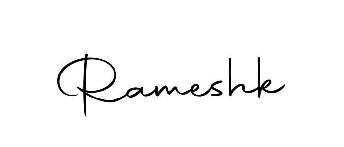 You should practise on your own different ways (Autography-DOLnW) to write your name (Rameshk) in signature. don't let someone else do it for you. Rameshk signature style 10 images and pictures png