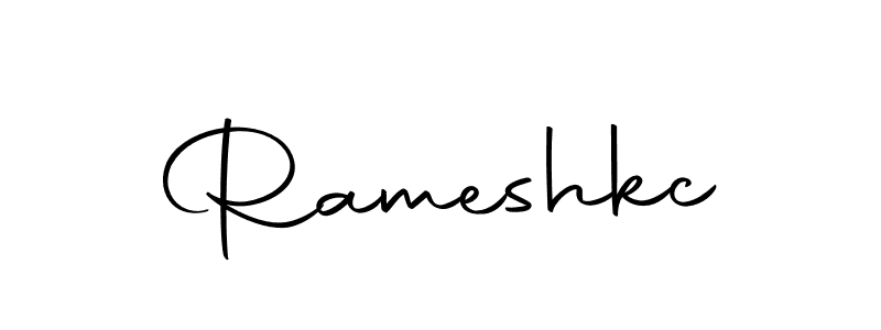 Make a beautiful signature design for name Rameshkc. With this signature (Autography-DOLnW) style, you can create a handwritten signature for free. Rameshkc signature style 10 images and pictures png