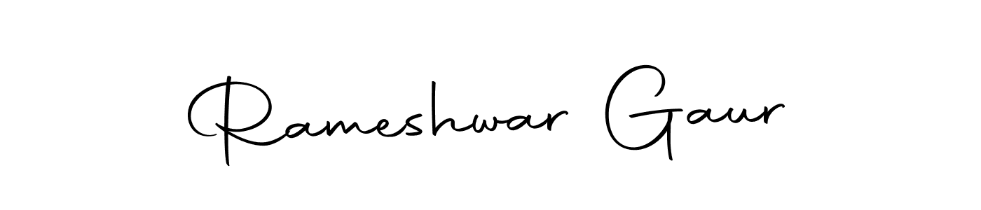 Use a signature maker to create a handwritten signature online. With this signature software, you can design (Autography-DOLnW) your own signature for name Rameshwar Gaur. Rameshwar Gaur signature style 10 images and pictures png