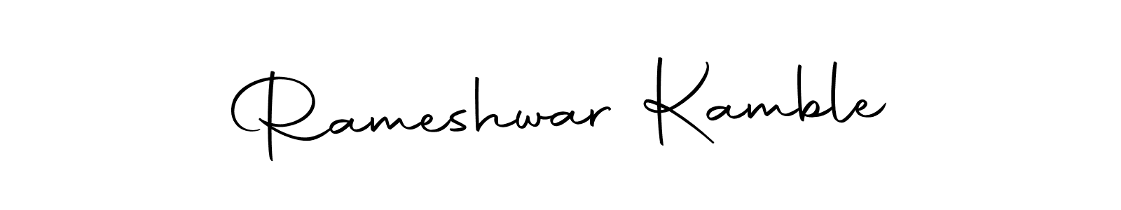 This is the best signature style for the Rameshwar Kamble name. Also you like these signature font (Autography-DOLnW). Mix name signature. Rameshwar Kamble signature style 10 images and pictures png