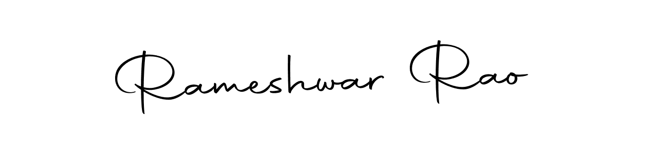 Also we have Rameshwar Rao name is the best signature style. Create professional handwritten signature collection using Autography-DOLnW autograph style. Rameshwar Rao signature style 10 images and pictures png