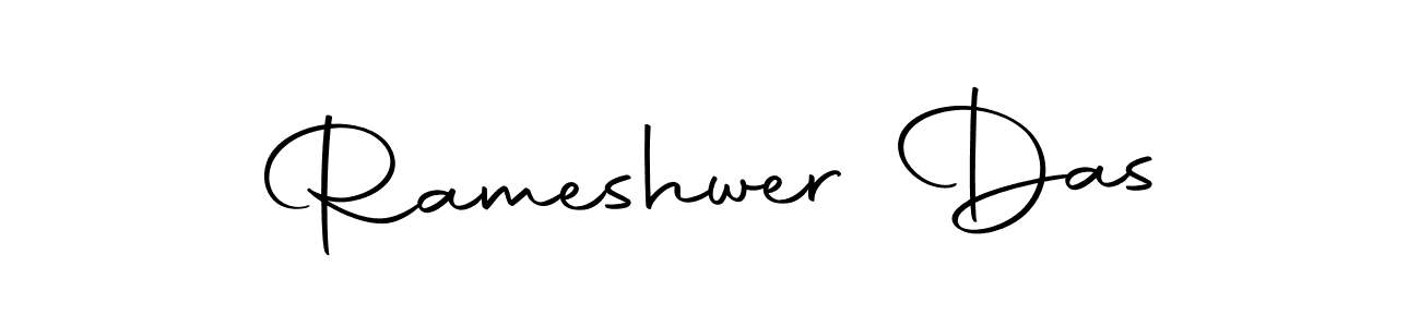 This is the best signature style for the Rameshwer Das name. Also you like these signature font (Autography-DOLnW). Mix name signature. Rameshwer Das signature style 10 images and pictures png