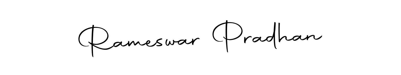 Use a signature maker to create a handwritten signature online. With this signature software, you can design (Autography-DOLnW) your own signature for name Rameswar Pradhan. Rameswar Pradhan signature style 10 images and pictures png