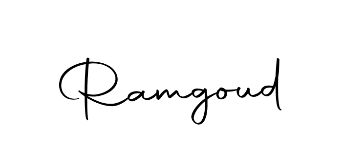 Use a signature maker to create a handwritten signature online. With this signature software, you can design (Autography-DOLnW) your own signature for name Ramgoud. Ramgoud signature style 10 images and pictures png