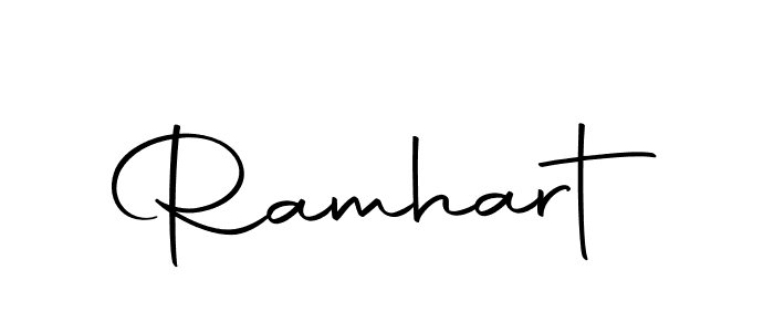 The best way (Autography-DOLnW) to make a short signature is to pick only two or three words in your name. The name Ramhart include a total of six letters. For converting this name. Ramhart signature style 10 images and pictures png