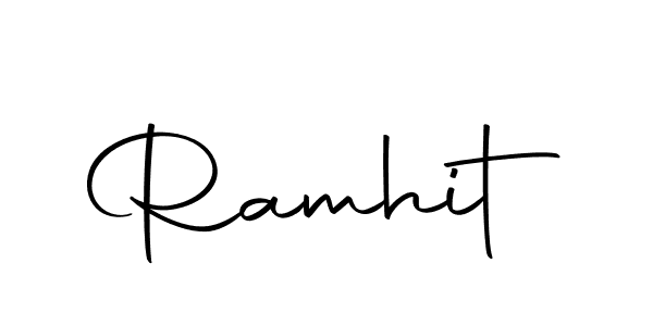 You can use this online signature creator to create a handwritten signature for the name Ramhit. This is the best online autograph maker. Ramhit signature style 10 images and pictures png