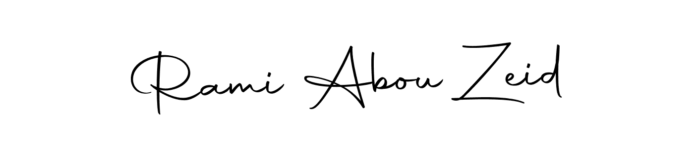 Similarly Autography-DOLnW is the best handwritten signature design. Signature creator online .You can use it as an online autograph creator for name Rami Abou Zeid. Rami Abou Zeid signature style 10 images and pictures png