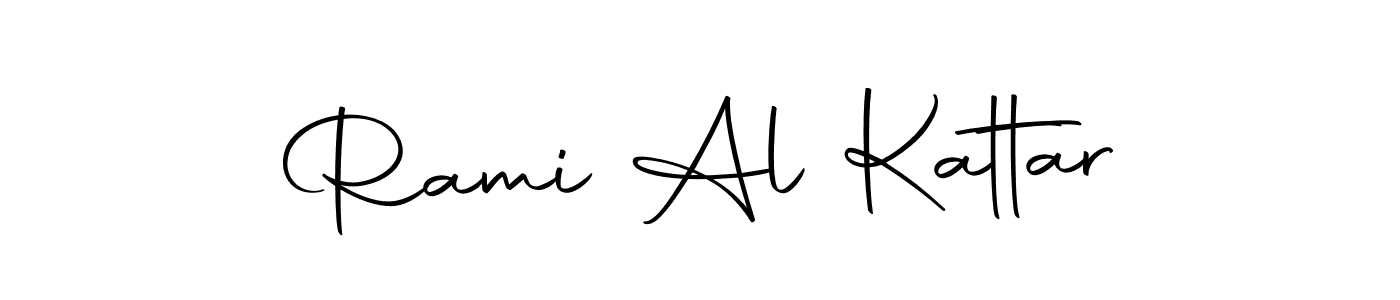 Similarly Autography-DOLnW is the best handwritten signature design. Signature creator online .You can use it as an online autograph creator for name Rami Al Kattar. Rami Al Kattar signature style 10 images and pictures png