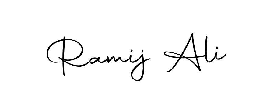 How to make Ramij Ali signature? Autography-DOLnW is a professional autograph style. Create handwritten signature for Ramij Ali name. Ramij Ali signature style 10 images and pictures png