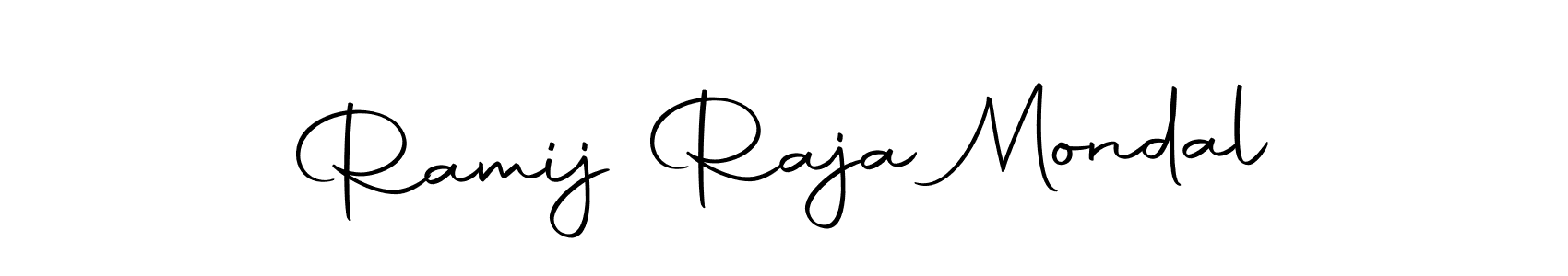 Use a signature maker to create a handwritten signature online. With this signature software, you can design (Autography-DOLnW) your own signature for name Ramij Raja Mondal. Ramij Raja Mondal signature style 10 images and pictures png