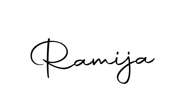 Here are the top 10 professional signature styles for the name Ramija. These are the best autograph styles you can use for your name. Ramija signature style 10 images and pictures png