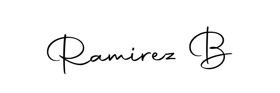 Make a beautiful signature design for name Ramirez B. With this signature (Autography-DOLnW) style, you can create a handwritten signature for free. Ramirez B signature style 10 images and pictures png