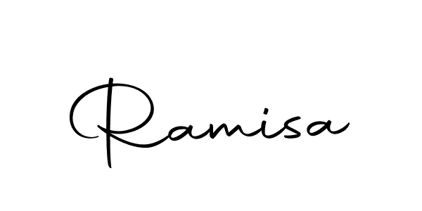 Make a beautiful signature design for name Ramisa. With this signature (Autography-DOLnW) style, you can create a handwritten signature for free. Ramisa signature style 10 images and pictures png