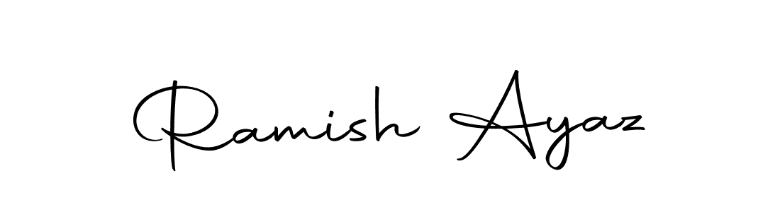 Make a beautiful signature design for name Ramish Ayaz. With this signature (Autography-DOLnW) style, you can create a handwritten signature for free. Ramish Ayaz signature style 10 images and pictures png