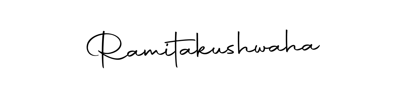 How to make Ramitakushwaha signature? Autography-DOLnW is a professional autograph style. Create handwritten signature for Ramitakushwaha name. Ramitakushwaha signature style 10 images and pictures png