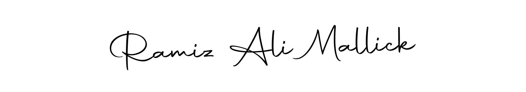 This is the best signature style for the Ramiz Ali Mallick name. Also you like these signature font (Autography-DOLnW). Mix name signature. Ramiz Ali Mallick signature style 10 images and pictures png