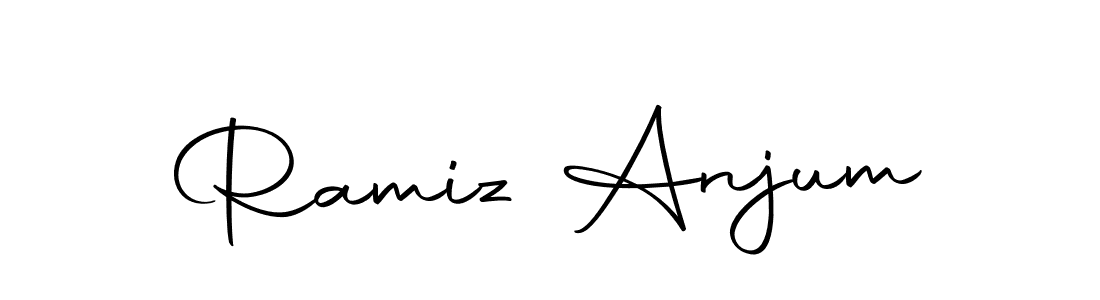 Make a beautiful signature design for name Ramiz Anjum. Use this online signature maker to create a handwritten signature for free. Ramiz Anjum signature style 10 images and pictures png