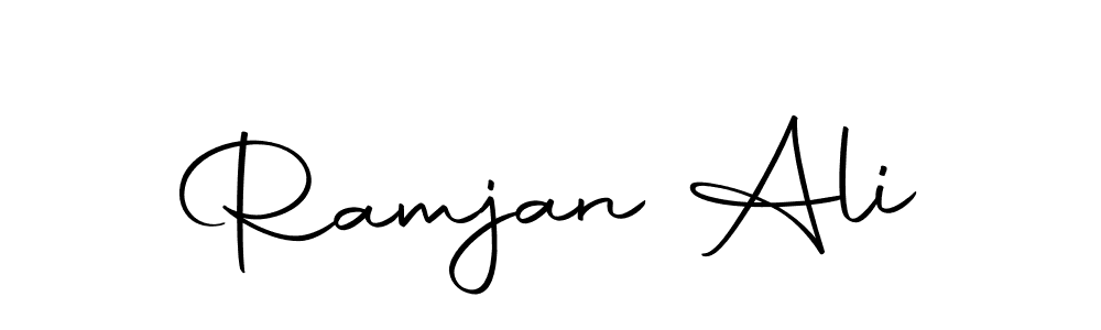 Make a beautiful signature design for name Ramjan Ali. With this signature (Autography-DOLnW) style, you can create a handwritten signature for free. Ramjan Ali signature style 10 images and pictures png