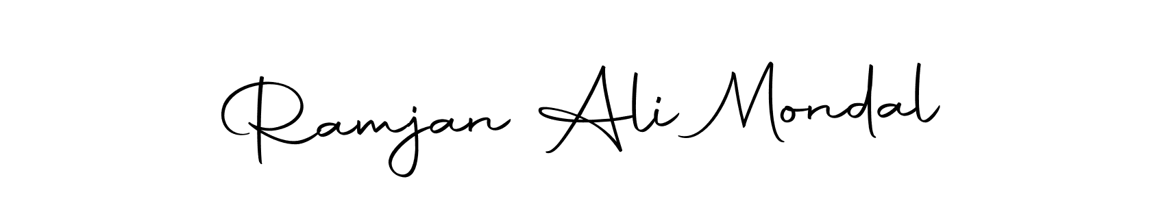 This is the best signature style for the Ramjan Ali Mondal name. Also you like these signature font (Autography-DOLnW). Mix name signature. Ramjan Ali Mondal signature style 10 images and pictures png