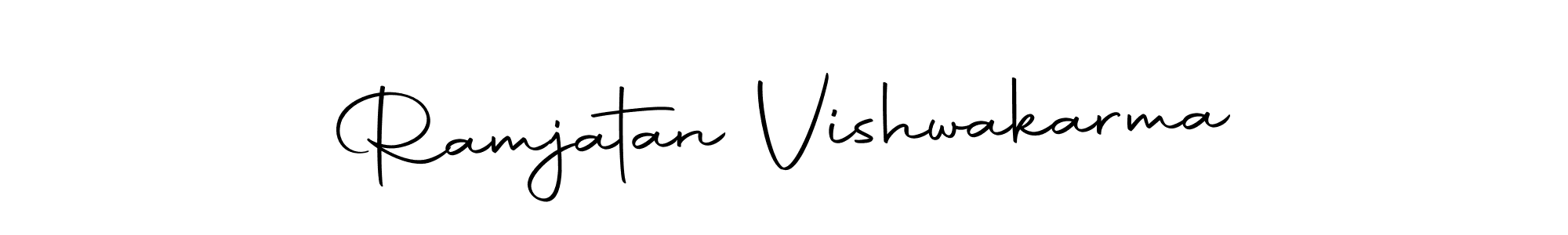 Use a signature maker to create a handwritten signature online. With this signature software, you can design (Autography-DOLnW) your own signature for name Ramjatan Vishwakarma. Ramjatan Vishwakarma signature style 10 images and pictures png