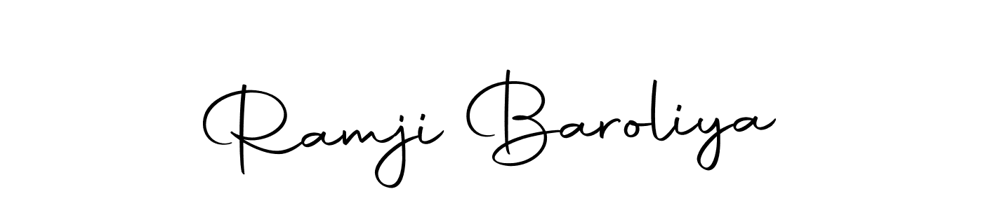 How to make Ramji Baroliya signature? Autography-DOLnW is a professional autograph style. Create handwritten signature for Ramji Baroliya name. Ramji Baroliya signature style 10 images and pictures png