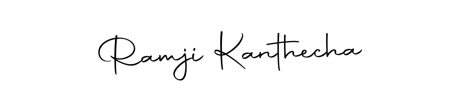 You should practise on your own different ways (Autography-DOLnW) to write your name (Ramji Kanthecha) in signature. don't let someone else do it for you. Ramji Kanthecha signature style 10 images and pictures png