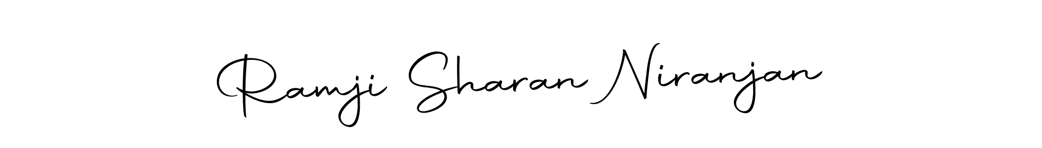 Here are the top 10 professional signature styles for the name Ramji Sharan Niranjan. These are the best autograph styles you can use for your name. Ramji Sharan Niranjan signature style 10 images and pictures png