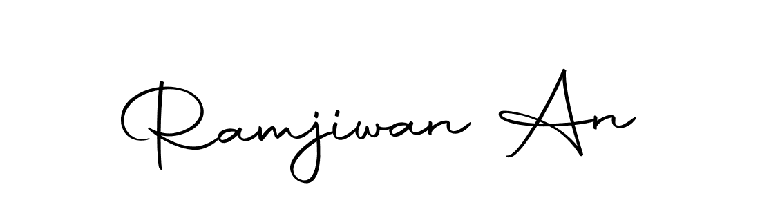 Make a short Ramjiwan An signature style. Manage your documents anywhere anytime using Autography-DOLnW. Create and add eSignatures, submit forms, share and send files easily. Ramjiwan An signature style 10 images and pictures png