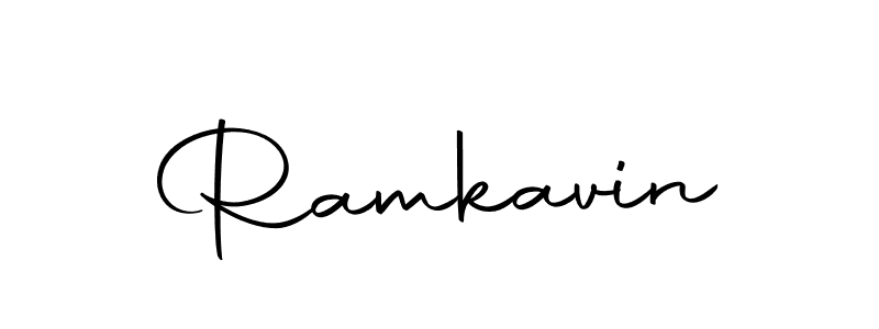 How to make Ramkavin signature? Autography-DOLnW is a professional autograph style. Create handwritten signature for Ramkavin name. Ramkavin signature style 10 images and pictures png